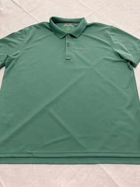 Eddie Bauer Green Performance Polo